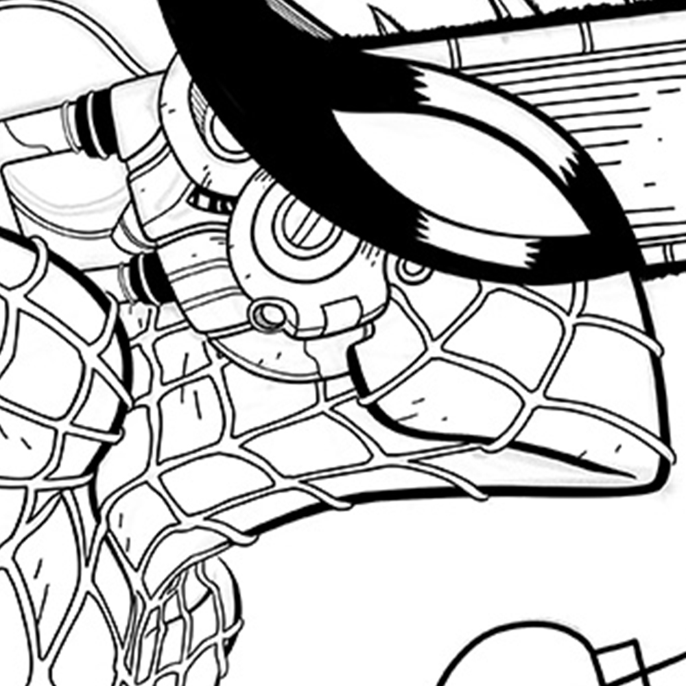 CHAINSAW SPIDER-MAN — Digital / Clip Studio