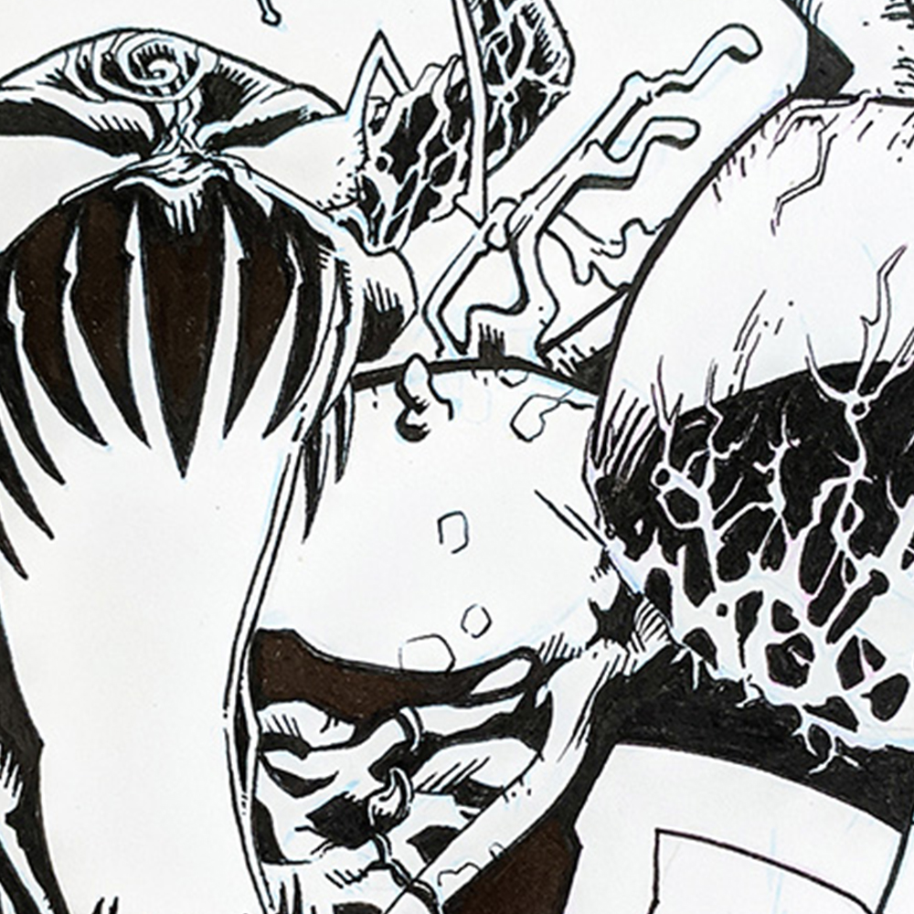 ABSOLUTE CARNAGE SKETCH COVER — Pencil & Ink