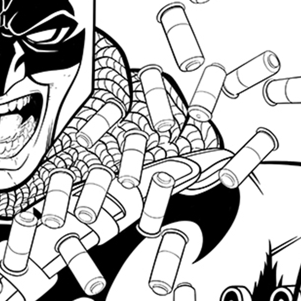 THE GRIM KNIGHT: WAR ZONE — Digital / Clip Studio
