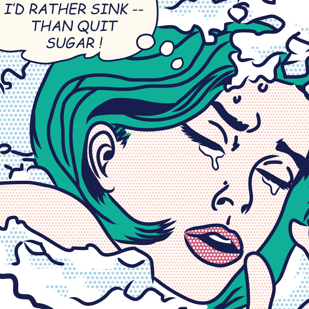 BREAKING UP WITH SUGAR PROMO — Adobe Illustrator