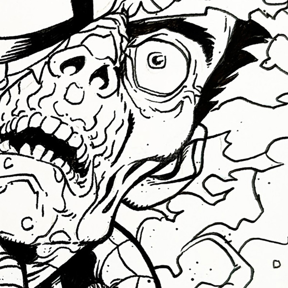 THE AMAZING SPIDER-MAN #800 SKETCH COVER — Pencil & Ink