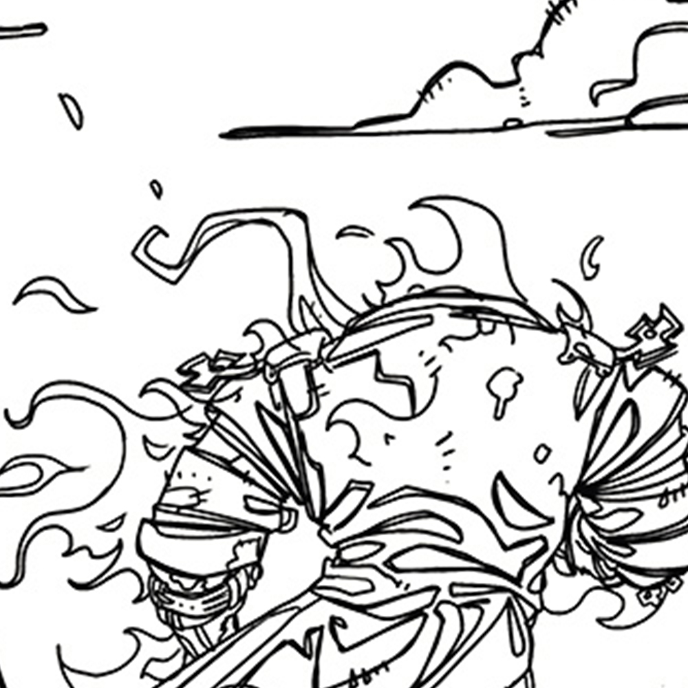 TRENCHER PAGE 3 — Digital / Procreate