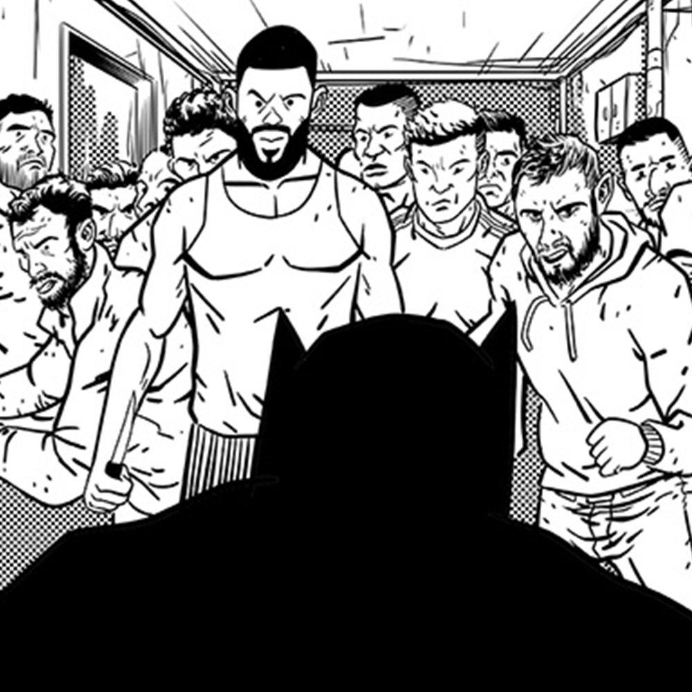 WHO IS THE BATMAN PAGE 10-11 — Digital / Clip Studio